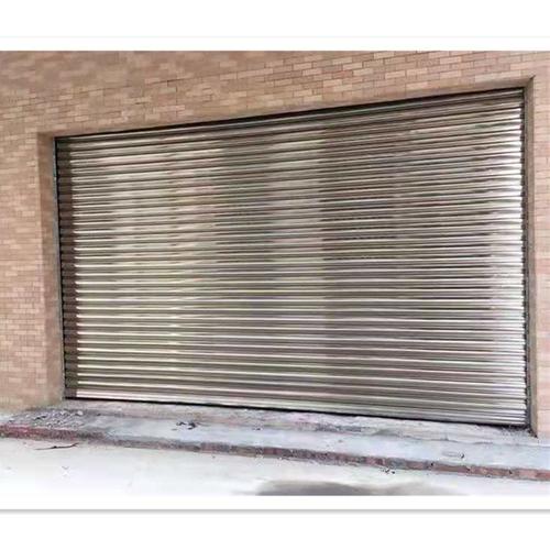 金盛不锈钢电动卷闸门铝合金卷帘门适合商铺超市企事业单位