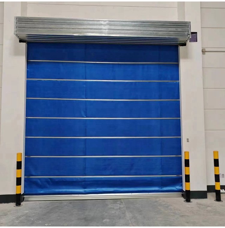防火卷帘门定做厂家 商场车库消防电动折叠门 资质齐全 上门安装 - 爱